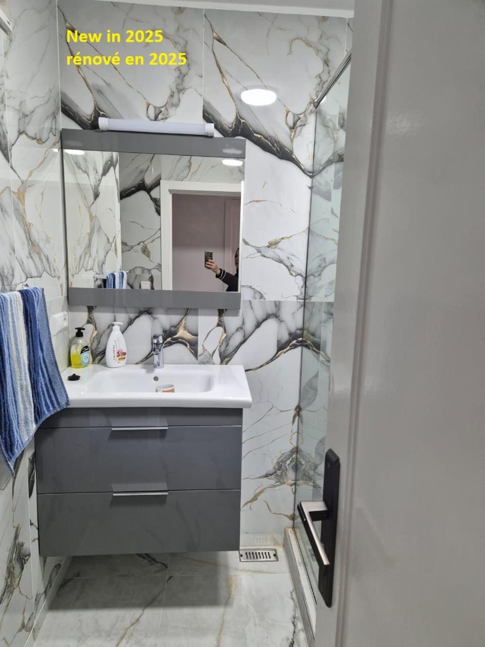 Ferienwohnung Stylish Duplex - Ocean View - Airport - Wifi - Renovated 2025 - 24H Reception Jibila Exterior foto